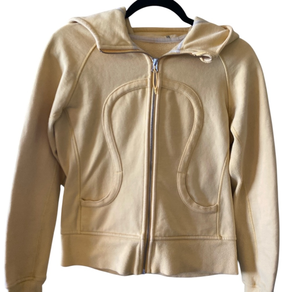 lululemon Scuba Hoodie in Yellow